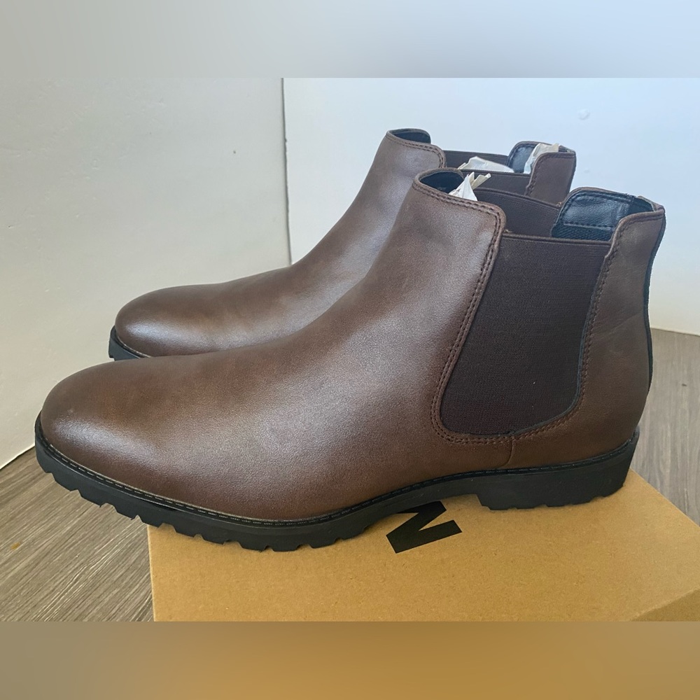 Steve Madden Dark Brown Chelsea Boots
